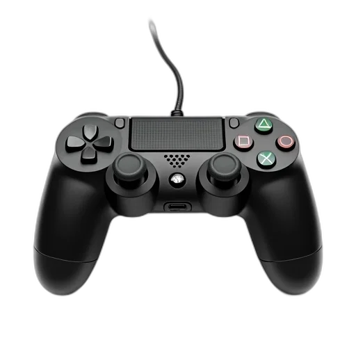 weapon, 3d render, concept art, black, gaming, controller, green, directional transparent PNG cut-out
