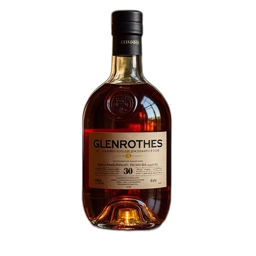 bottle, glenrothes, rarest, scotch, highlands transparent PNG cut-out