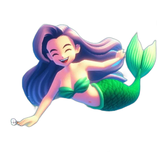 pixel art, concept art, fantasy art, vaporwave, underwater, nintendo, gaming, screenshot transparent PNG cut-out