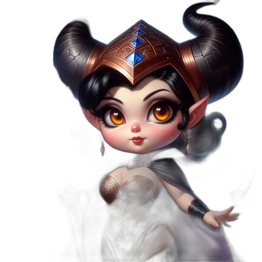 staff, crown, fantasy art, concept art, pixel art, anime, sorceress-like, figure transparent PNG cut-out