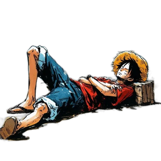 hat, comic book art, concept art, cartoon, anime, animated, character, rests transparent PNG cut-out