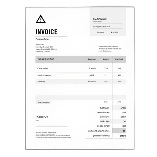 invoice, template, included, purchase transparent PNG cut-out