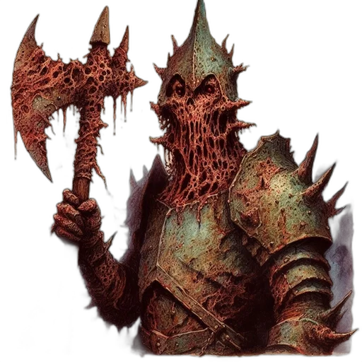 staff, creature, mask, sword, concept art, fantasy art, 3d render, pixel art transparent PNG cut-out
