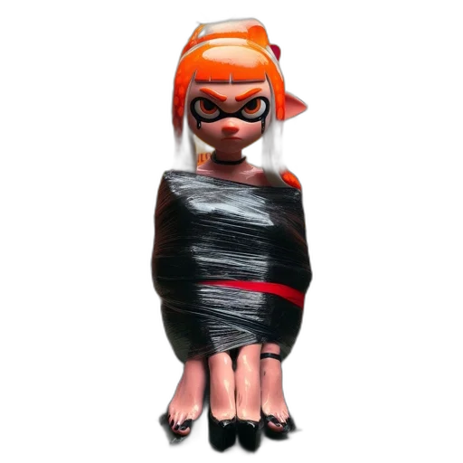 dress, creature, mask, animal, 3d render, concept art, photorealistic, monochrome transparent PNG cut-out