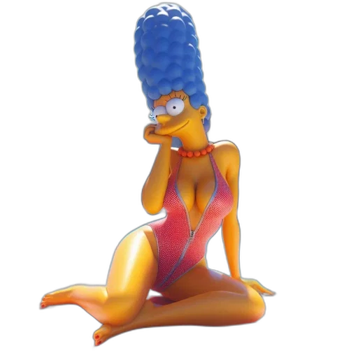 creature, hat, animal, hair, concept art, 3d render, cartoon, vaporwave transparent PNG cut-out