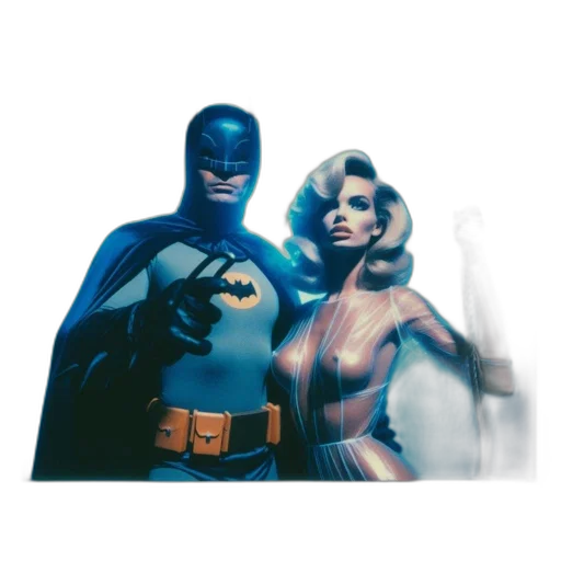 comic book art, concept art, pixel art, 3d render, batman, unknown, woman, inhabit transparent PNG cut-out