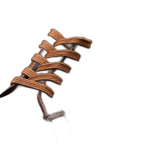 shoes, weapon, sword, staff, 3d render, photorealistic, concept art, earth tones transparent PNG cut-out