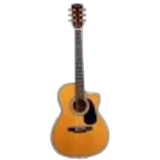 classical, guitar, wooden, body, black, pickguard, displayed, against transparent PNG cut-out
