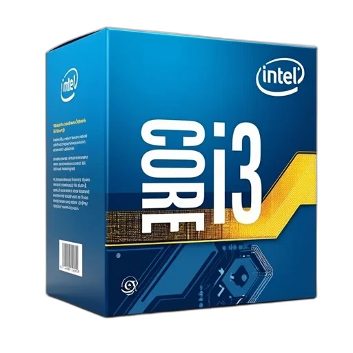 robot, weapon, 3d render, blue, box, white, intel, logo transparent PNG cut-out