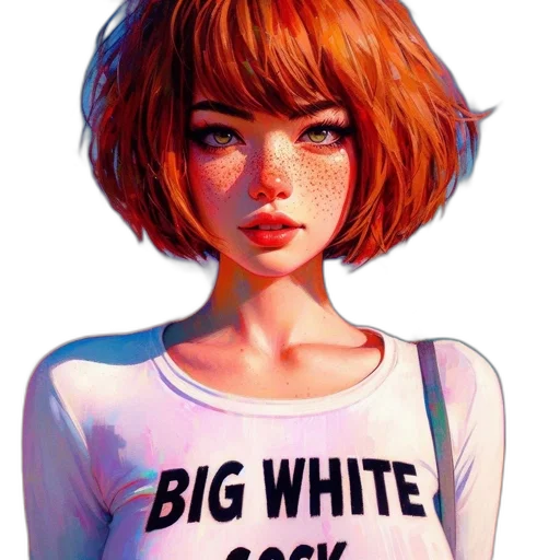 dress, face, hair, jacket, comic book art, concept art, photorealistic, fantasy art transparent PNG cut-out