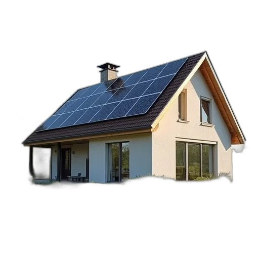 building, 3d render, photorealistic, house transparent PNG cut-out