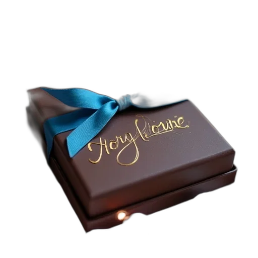 food, jewelry, 3d render, chocolate transparent PNG cut-out