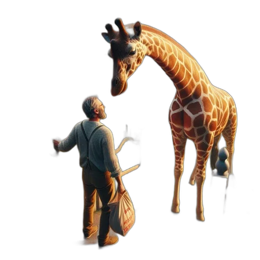 animal, creature, staff, umbrella, concept art, photorealistic, 3d render, pixel art transparent PNG cut-out