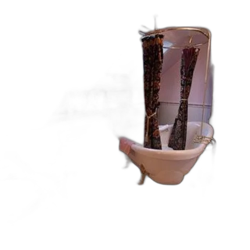 shoes, furniture, bottle, umbrella, 3d render, photorealistic, concept art, vintage-style transparent PNG cut-out