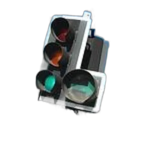 car, 3d render, traffic, light, displaying, green, red, lights transparent PNG cut-out