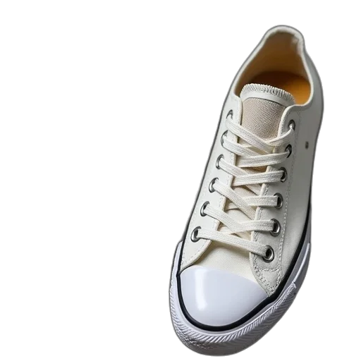shoes, photorealistic, 3d render, converse, trainers transparent PNG cut-out