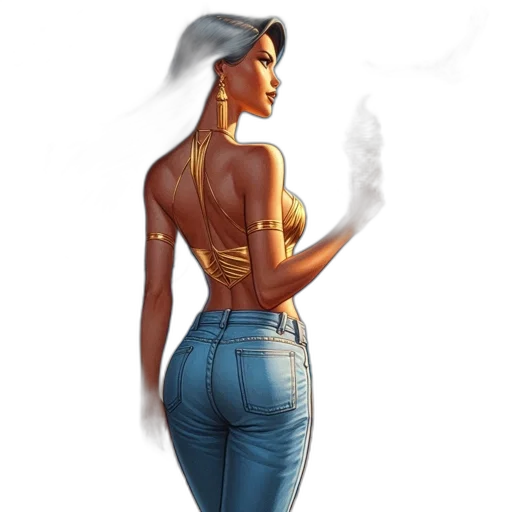 dress, concept art, fantasy art, comic book art, photorealistic, fire, blue, pastel transparent PNG cut-out