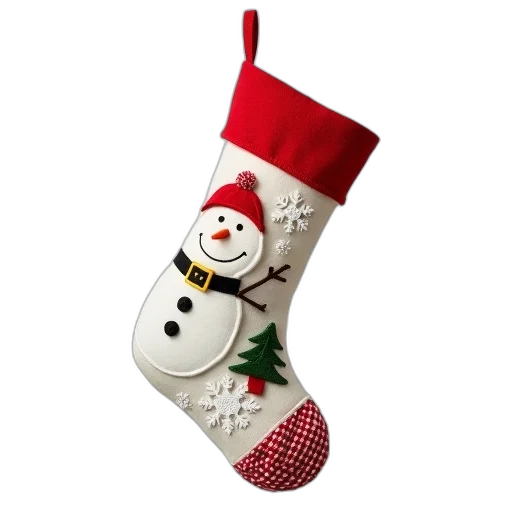 shoes, white, christmas, stocking, red, cuff, checkered, pattern transparent PNG cut-out