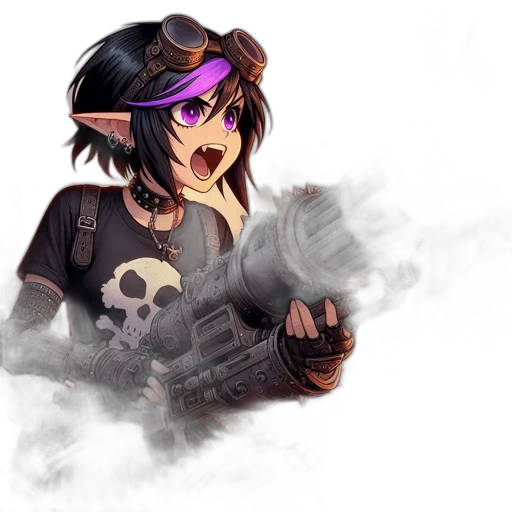 weapon, staff, fantasy art, concept art, pixel art, cartoon, dark, female transparent PNG cut-out