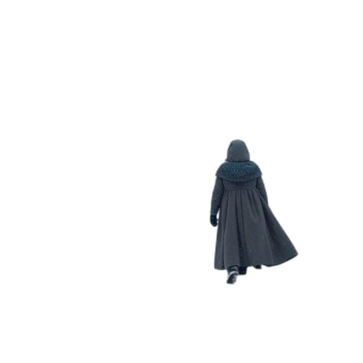 jacket, umbrella, dress, staff transparent PNG cut-out