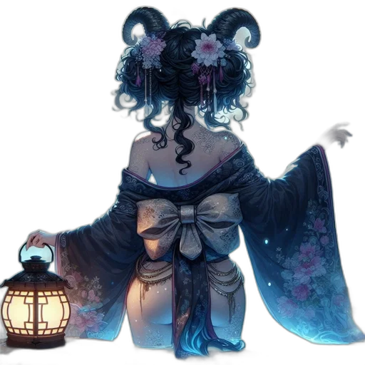 mask, staff, creature, dress, concept art, fantasy art, watercolor, pixel art transparent PNG cut-out