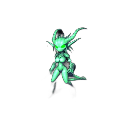 creature, staff, dragon, robot, 3d render, concept art, pixel art, fantasy art transparent PNG cut-out