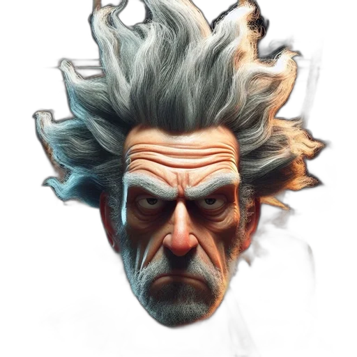 face, mask, hair, staff, concept art, comic book art, fantasy art, 3d render transparent PNG cut-out
