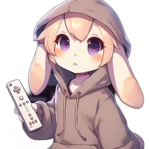 jacket, staff, weapon, hat, anime, pixel art, watercolor, cartoon transparent PNG cut-out
