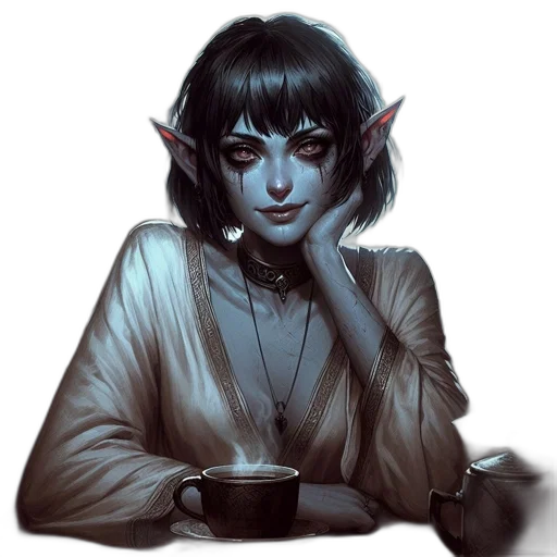staff, face, fantasy art, concept art, comic book art, pixel art, dark, monochrome transparent PNG cut-out