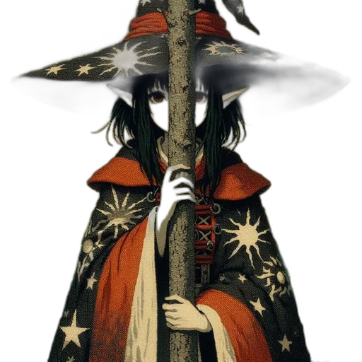 staff, hat, sword, crown, fantasy art, concept art, pixel art, watercolor transparent PNG cut-out