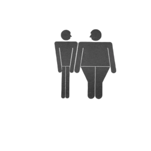 umbrella, furniture, robot, jacket, concept art, pixel art, monochrome, black transparent PNG cut-out