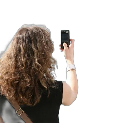 hair, staff, dress, face, woman, long, curly, takes transparent PNG cut-out