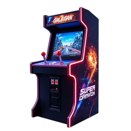 robot, cyberpunk, 3d render, concept art, vaporwave, neon lights, modern, arcade transparent PNG cut-out
