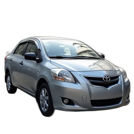 car, used, 2007, toyota transparent PNG cut-out