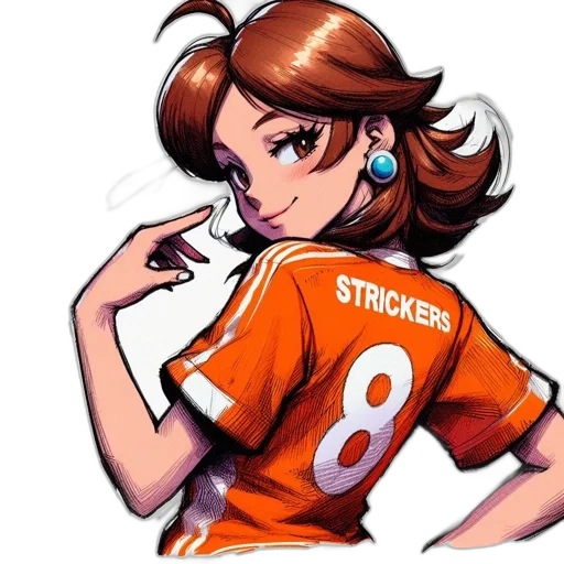 staff, dress, hair, jacket, anime, cartoon, pixel art, concept art transparent PNG cut-out