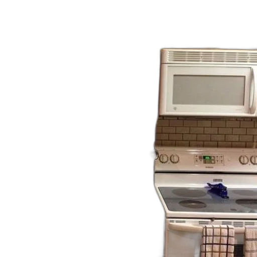 furniture, robot, food, 3d render, vaporwave, kitchen, wooden, cabinets transparent PNG cut-out