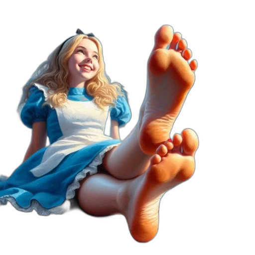 shoes, dress, creature, photorealistic, 3d render, concept art, cartoon, young transparent PNG cut-out