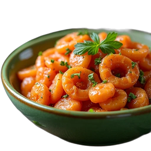 food, photorealistic, seafood, jambalas, jambala, served, green, bowl transparent PNG cut-out