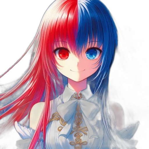 dress, crown, face, hair, anime, pixel art, fantasy art, photorealistic transparent PNG cut-out