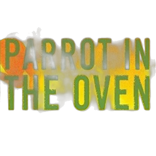 cover, parrot, oven, vida, featuring, vibrant, yellow, background transparent PNG cut-out