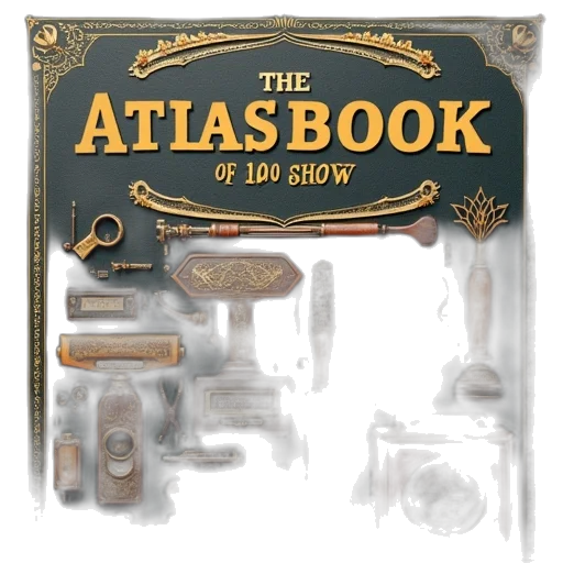 weapon, staff, atlas, book transparent PNG cut-out