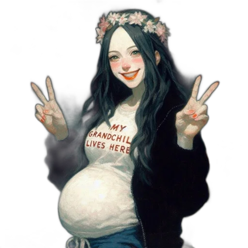 photorealistic, fantasy art, watercolor, concept art, young, woman, white, shirt transparent PNG cut-out