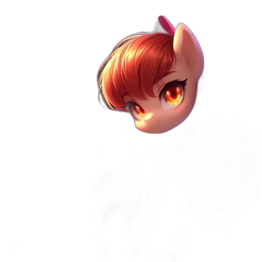 staff, face, hair, dragon, concept art, anime, fantasy art, pixel art transparent PNG cut-out