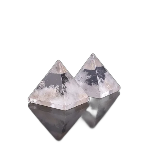 jewelry, crown, 3d render, photorealistic, pair, crystal, pyramids, black transparent PNG cut-out