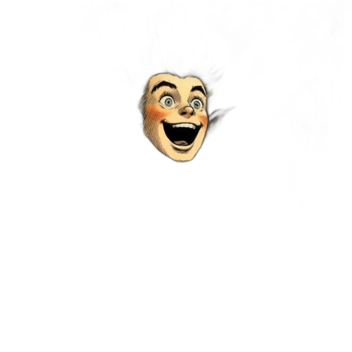 face, mask, staff, creature, cartoon, photorealistic, 3d render, pixel art transparent PNG cut-out