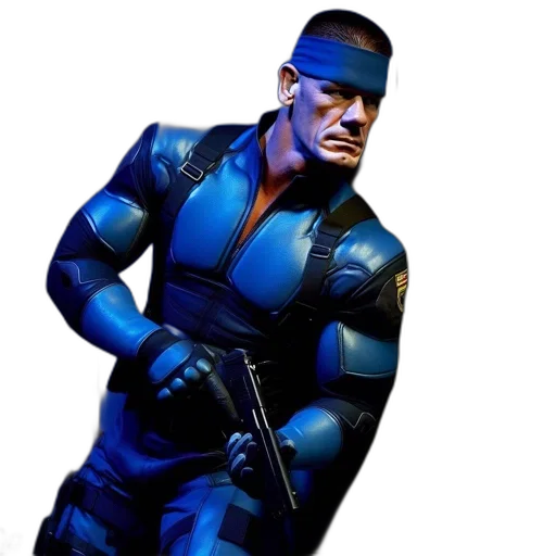 weapon, concept art, 3d render, comic book art, cyberpunk, blue, individual, clad transparent PNG cut-out