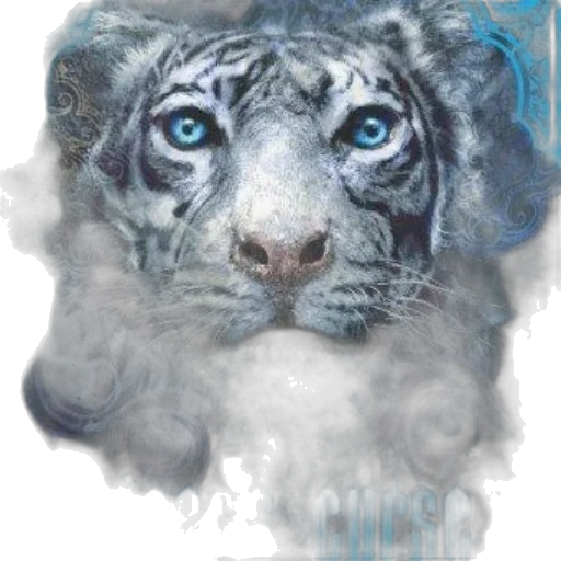 animal, creature, face, fantasy art, photorealistic, concept art, pencil sketch, blue transparent PNG cut-out
