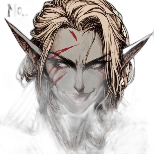 face, mask, creature, staff, fantasy art, concept art, pixel art, watercolor transparent PNG cut-out