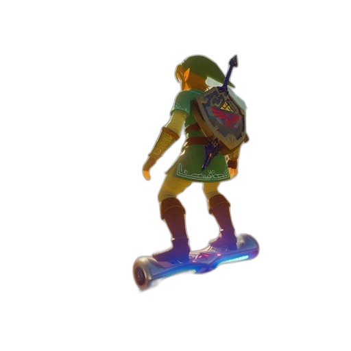 weapon, 3d render, pixel art, concept art, vaporwave, green, neon, character transparent PNG cut-out