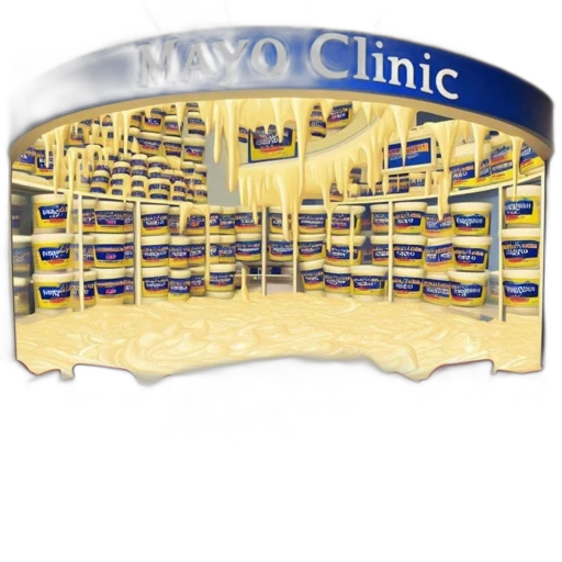 inside, fictional, room, within, mayo, clinic, jars, branded transparent PNG cut-out